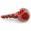 HAND PIPE TWISTED FRIT SPOON GP208 1CT